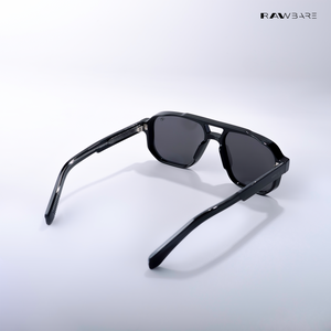 Glare - Shadow Shades Rectangle Sunglasses - RB2328