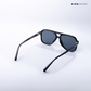 Patiala Drop - Phantom Flex Geometric Aviator Sunglasses - RB2541