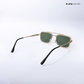 Ironline - Green Gold Squared Aviator Sunglasses - RB2678GG
