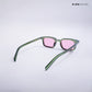 Sol - Jungle Pink Rectangle Sunglasses - RB2465