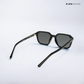 Manali Mist - Endless Black Square Sunglasses - RB2590