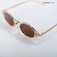 Jaisalmer Glow - Hazel Gleen Polarized Oval Sunglasses - RB2666
