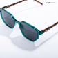 Tawi Gaze - Leogreen Angular Hexagon Sunglasses - RB2574