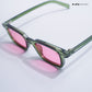 Sol - Jungle Pink Rectangle Sunglasses - RB2465