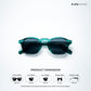 Urban Grid - Green Wayfarer Sunglasses - RB2459