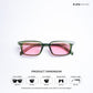 Sol - Jungle Pink Rectangle Sunglasses - RB2465