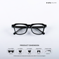 Nova Shades - Blue Cut Square Sunglasses - RB2675