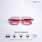 Poly - Heatstroke Square Sunglasses - RB2657