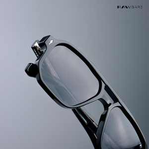 Glare - Shadow Shades Rectangle Sunglasses - RB2328