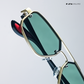 Ion - Green Gold Hexagon Sunglasses - RB2691