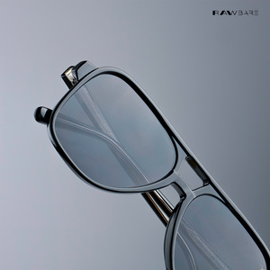 Patiala Drop - Phantom Flex Geometric Aviator Sunglasses - RB2541