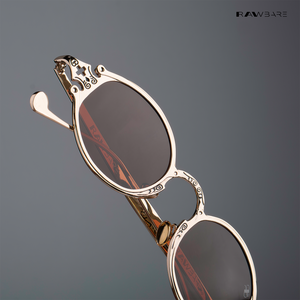 Jaisalmer Glow - Hazel Gleen Polarized Oval Sunglasses - RB2666