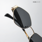 Astral Edge - Black Gold Hexagon Sunglasses - RB2629