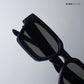 Boxy Bold - Black Green Square Sunglasses - RB2522