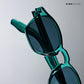 Urban Grid - Green Wayfarer Sunglasses - RB2459
