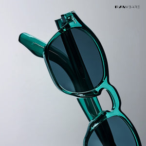 Urban Grid - Green Wayfarer Sunglasses - RB2459
