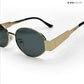 Lunar - Black Gold Oval Sunglasses - RB2430