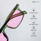 Sol - Jungle Pink Rectangle Sunglasses - RB2465