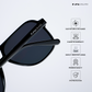Patiala Drop - Phantom Flex Geometric Aviator Sunglasses - RB2541