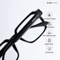 Rogue Shades - Blue Cut Rectangle Sunglasses - RB2533