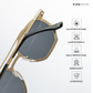 Aeri - Black Gold Hexagon Sunglasses - RB2677BG