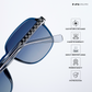 Jaipur Hues - Blue Void Square Sunglasses - RB2566