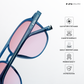 Alleppey Amour - Twin Flux Aviator Sunglasses - RB2693