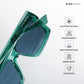 Kolkata Chrome - Viper Fern Square Sunglasses - RB2651