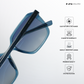 Manali Mist - Pacific Tint Square Sunglasses - RB2592