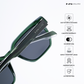 Classic Roamer - Green Polarized Wayfarer Sunglasses - RB2454