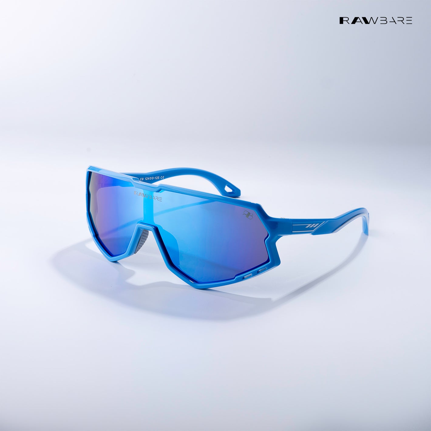 Power Sprint - Azure Wrap Around Sunglasses - RBK2540