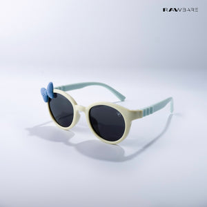 Fairy Bow - Dusk & Dawn Kids Polarized Round Sunglasses - RBK2525