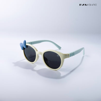 Fairy Bow - Dusk & Dawn Kids Polarized Round Sunglasses - RBK2525