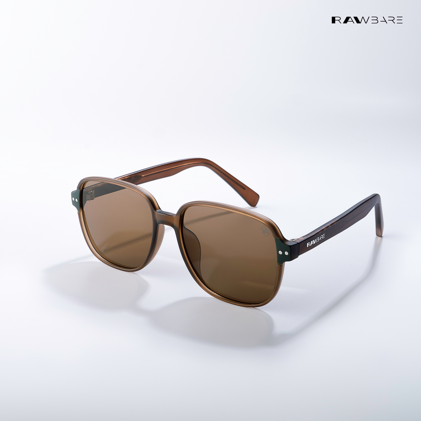 Jaipur Hues - Olive Bark Square Sunglasses - RB2564