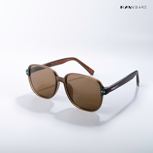 Jaipur Hues - Olive Bark Square Sunglasses - RB2564