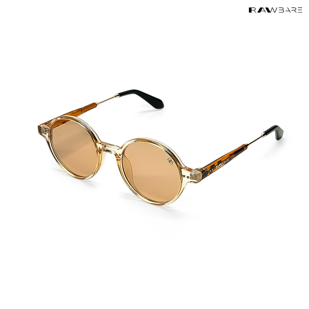 Pondy Palette - Lemon Blush Round Sunglasses - RB2552