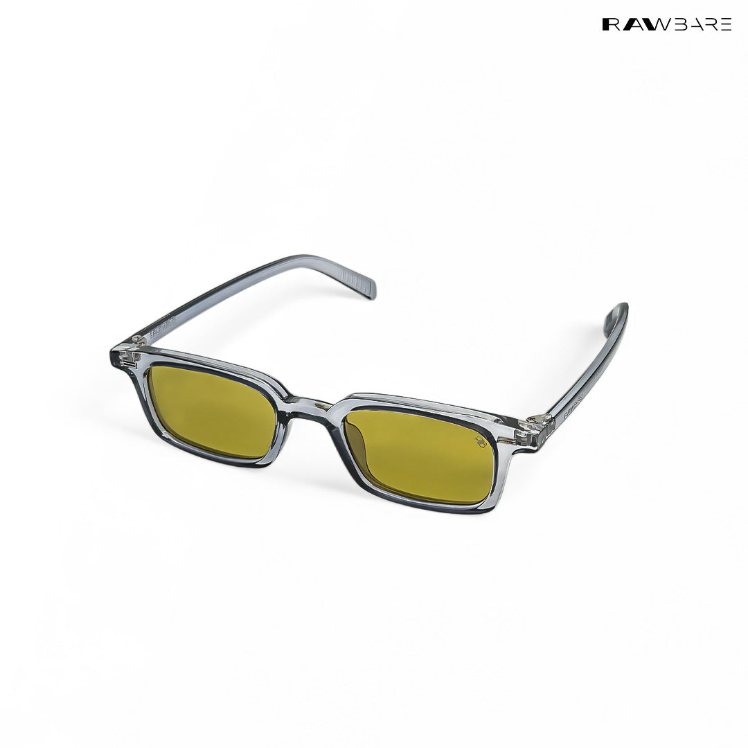 Sol - Stone Moss Rectangle Sunglasses - RB2463