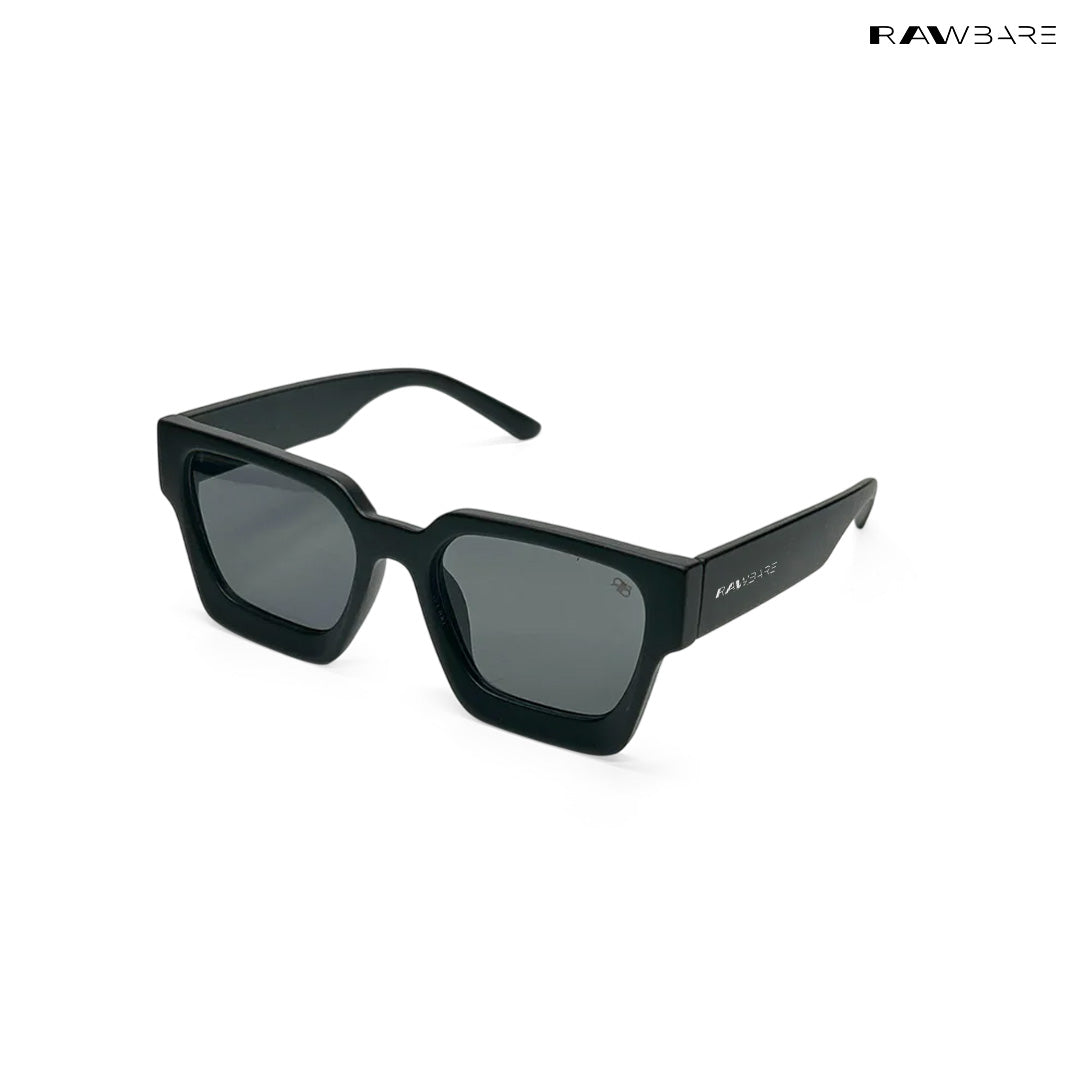 Boxy Bold - All Black Square Sunglasses - RB2527