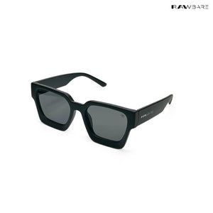 Boxy Bold - All Black Square Sunglasses - RB2527