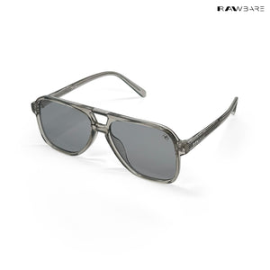 Patiala Drop - Stone Dust Geometric Aviator Sunglasses - RB2542