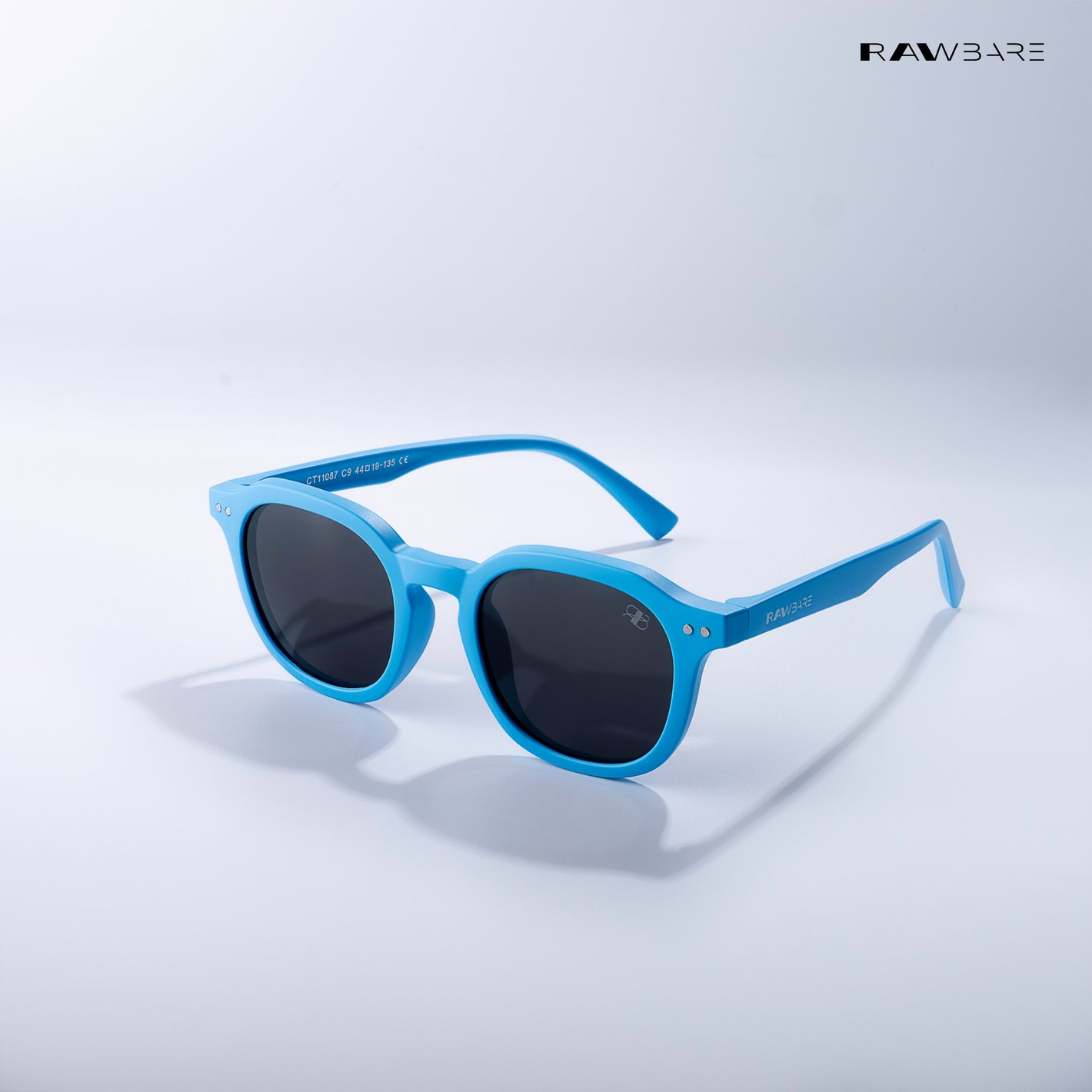 Legacy Cub - Regal Sky Kids Polarized Wayfarer Sunglasses - RBK2510