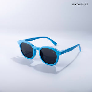 Legacy Cub - Regal Sky Kids Polarized Wayfarer Sunglasses - RBK2510