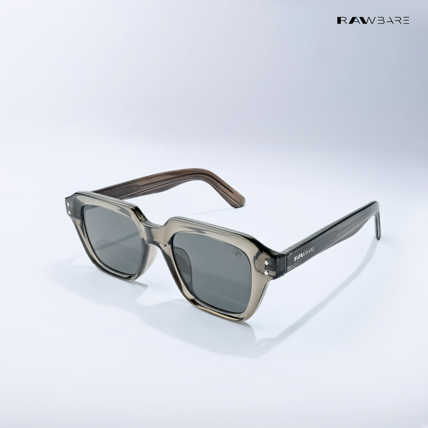 Spiti Spark - Grey Flow Square Sunglasses - RB2716
