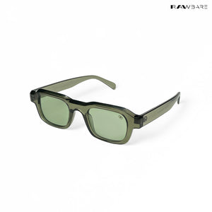 Lilrecta - Green Rectangle Sunglasses - RB2526