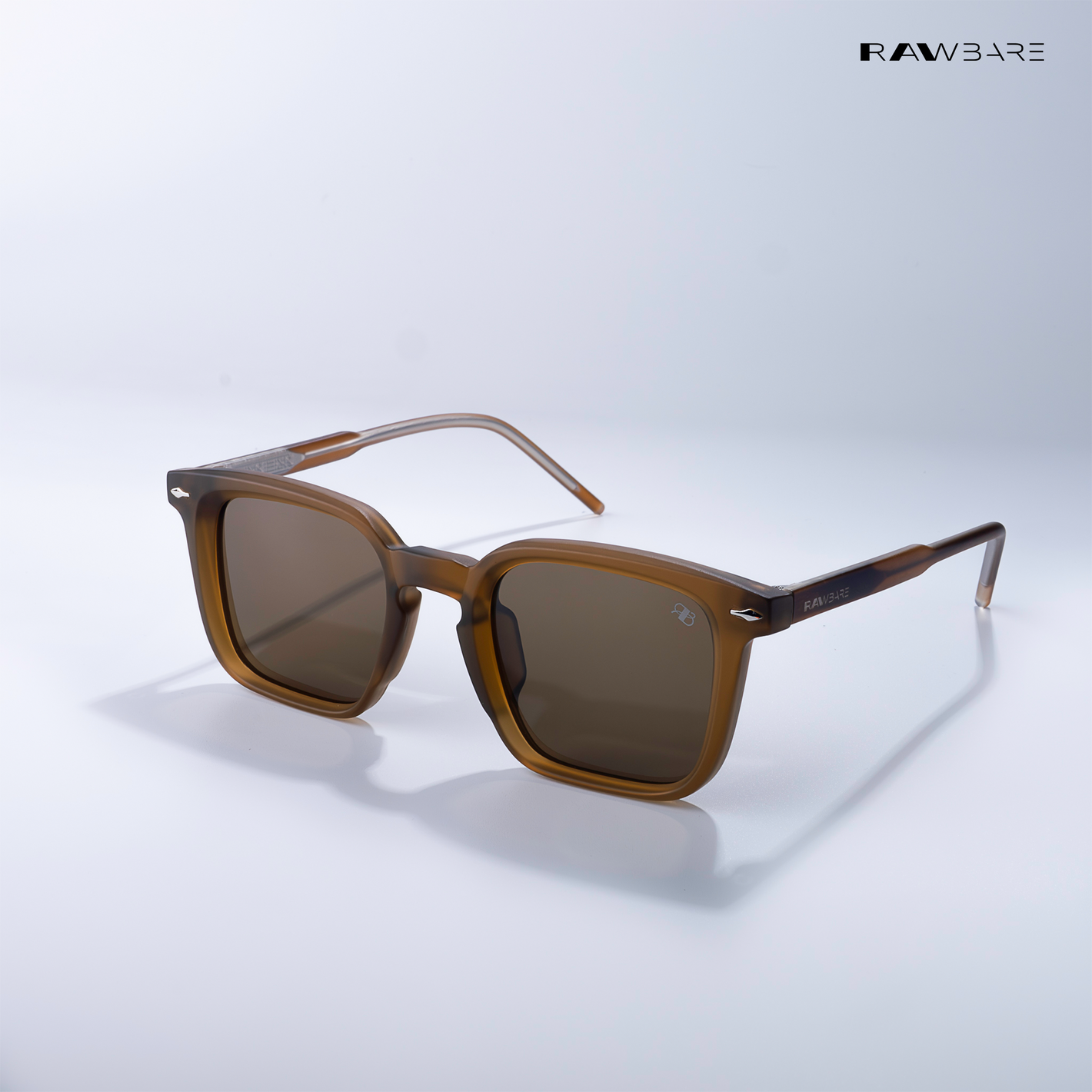 Quadra - Brown Polarized Square Sunglasses - RB2428
