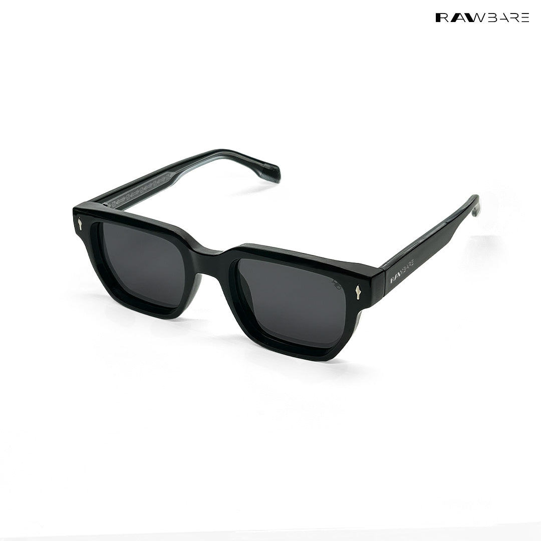Classic Roamer - Black Polarized Wayfarer Sunglasses - RB2452