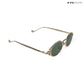 Jaisalmer Glow - Jade Glint Polarized Oval Sunglasses - RB2665