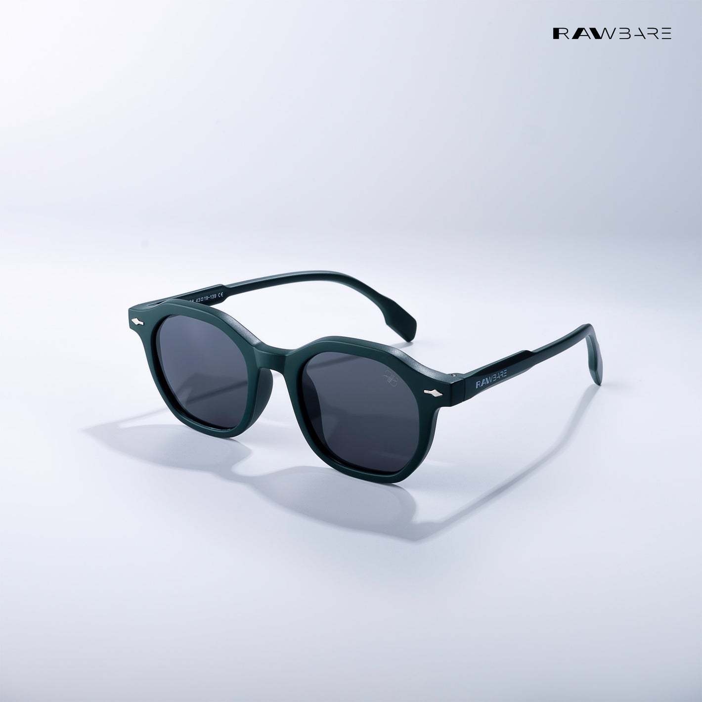 Classic Cub - Jade Pop Kids Polarized Wayfarer Sunglasses - RBK2507
