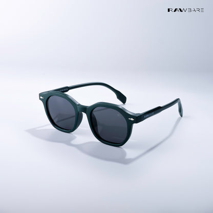 Classic Cub - Jade Pop Kids Polarized Wayfarer Sunglasses - RBK2507