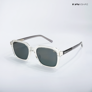 Manali Mist - Crystal Ash Square Sunglasses - RB2593